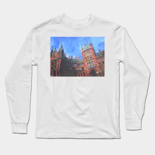 St Pancras Station, London Long Sleeve T-Shirt